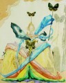La reina de las mariposas surrealista